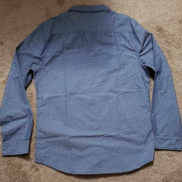 Long Sleeved Polka Dot Button Up PD&C - Picture 4 of 4